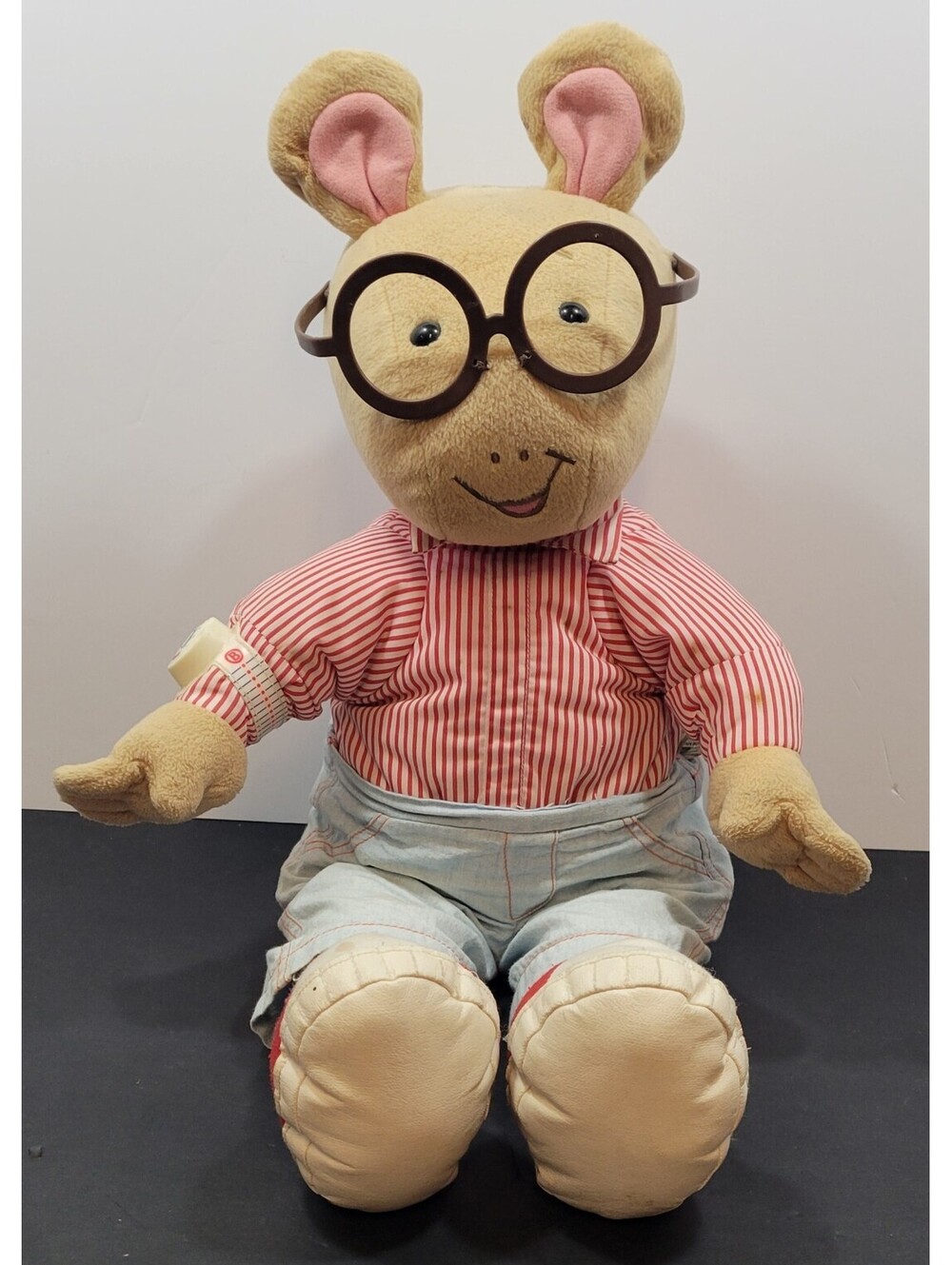 Vtg 1998 Microsoft Actimates 22" Arthur Interactive Plush Stuffed Animal *Read